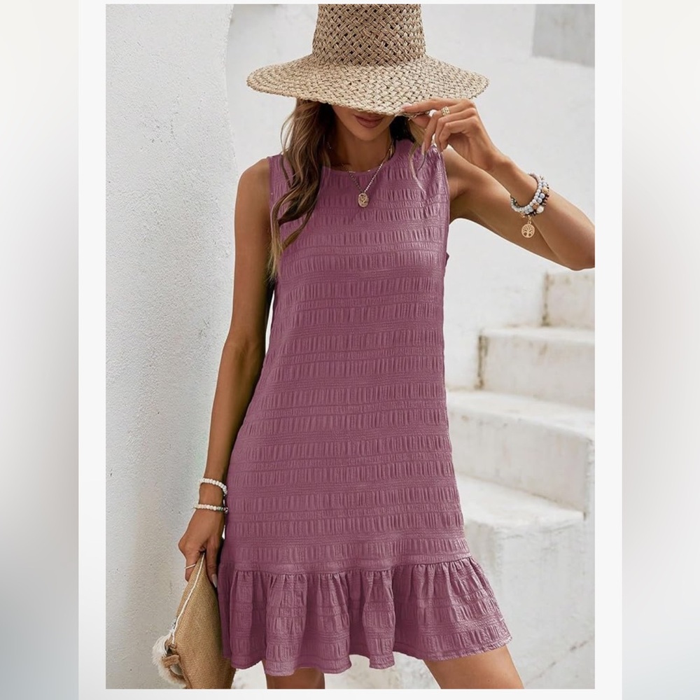 SOLY HUX Tank Dress Mini Dresses